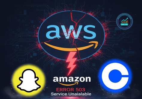 Amazon AWS Outage Takes Down Snapchat, Amazon, and Coinbase