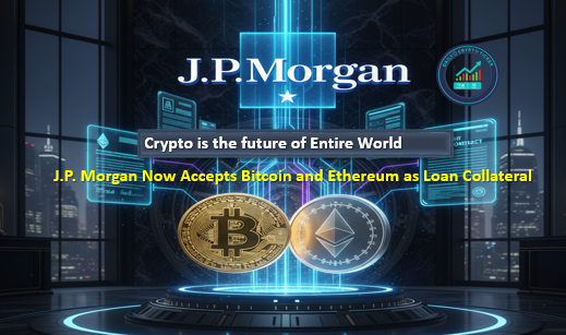 J.P. Morgan Now Accepts Bitcoin and Ethereum as Loan Collateral