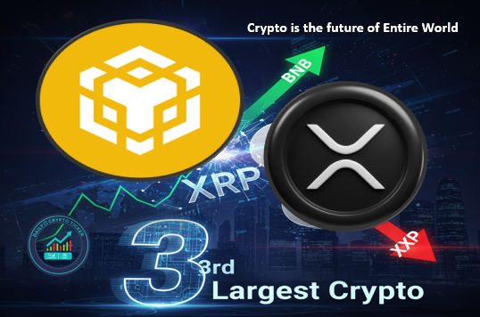 BNB Flip XRP, Now BNB Becomes Third Largest Crypto in the World.